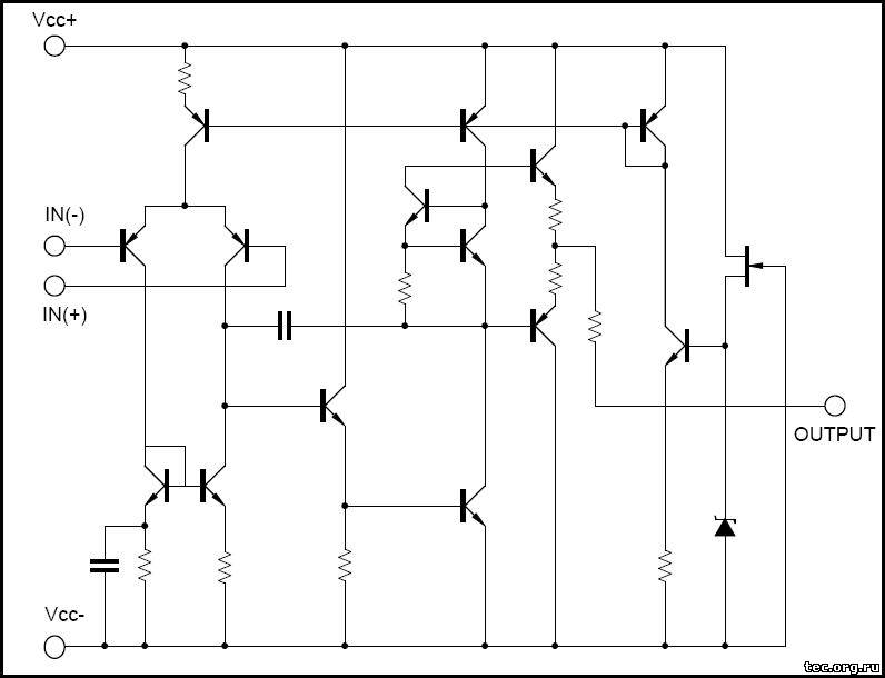 Chn4558c схема включения